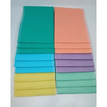 Papír-nylon szalvéta 30x50 cm - 50 db több színben (D)