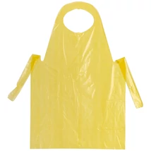 Nylon védőkoteny sarga