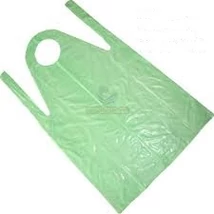 Nylon védőkoteny zold