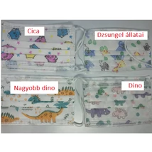 védőmaszk, pormaszk, gyerek méret