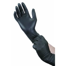 100db Essenti Care   Black Nitril kesztyű, fekete  XL méretben