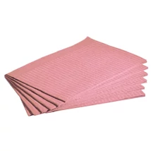 Rózsaszín  papír-nylon szalvéta 30x50 cm, 25 db (D)