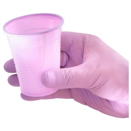 műanyag pohár lila 2 dl