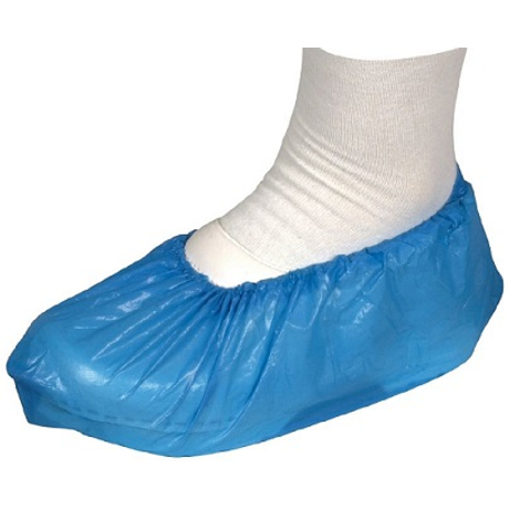 kék nylon cipővédő fólia